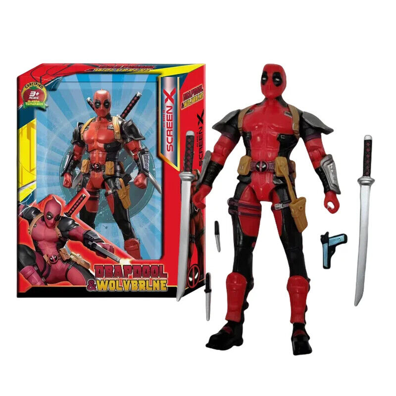 2025 Deadpool \u0026 Wolverine 1/10 X-Men Limited Guardians of The Galaxy Lord Toys Pvc Movable Models and Accessories Collectible Action Figures Great Gifts for Kids and Fans